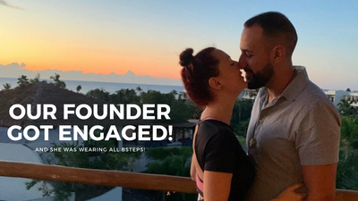 Our founder got engaged!